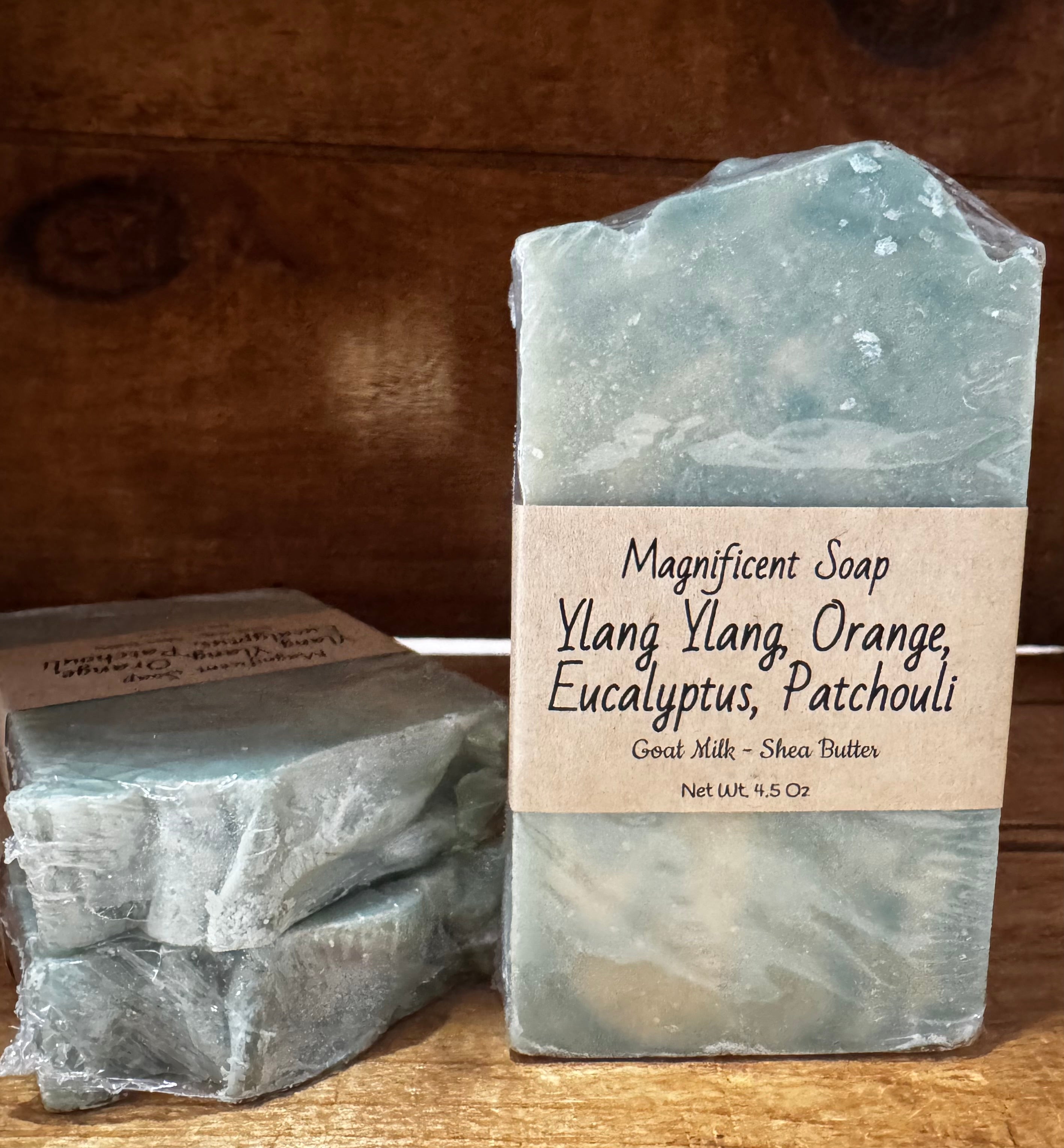 Ylang Ylang,  Orange,  Eucalyptus & Patchouli Goat Milk Soap