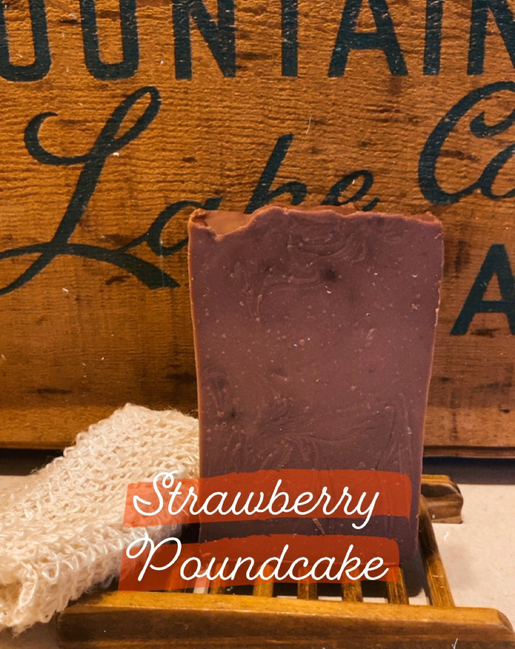 Sweet Strawberry Pound Cake - Bar Soap