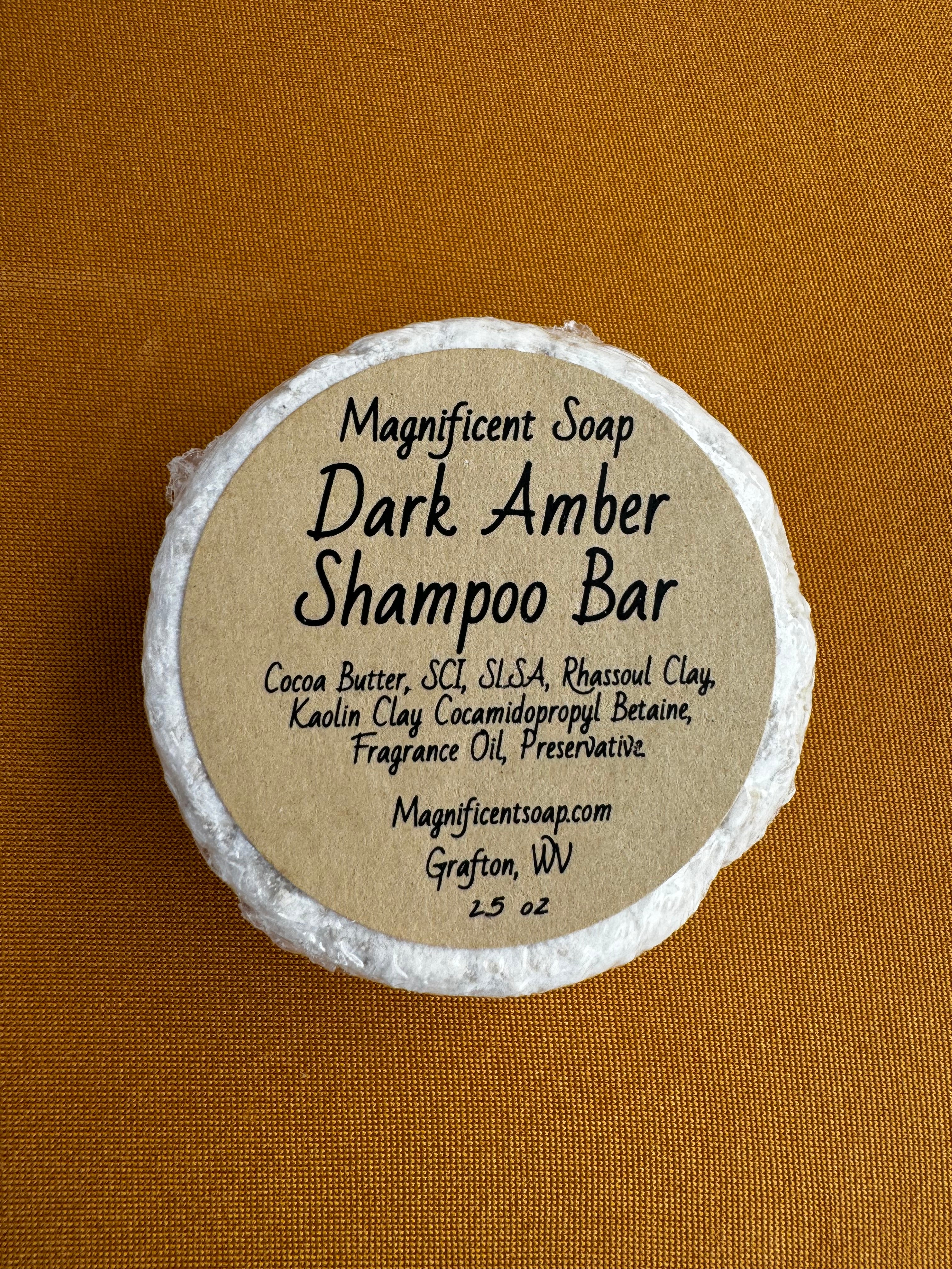 Dark Amber Shampoo Bar