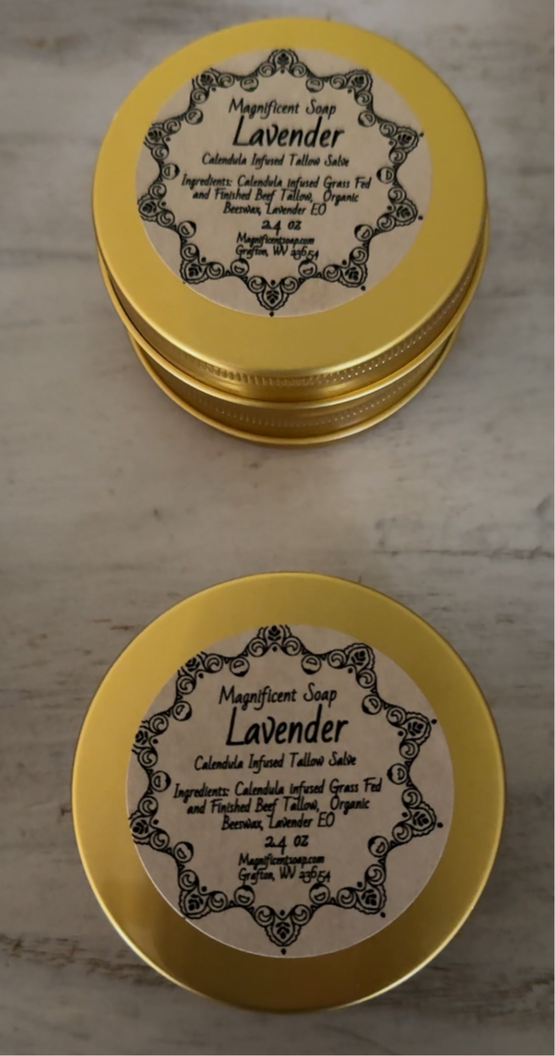 Calendula Tallow Lavender  Salve