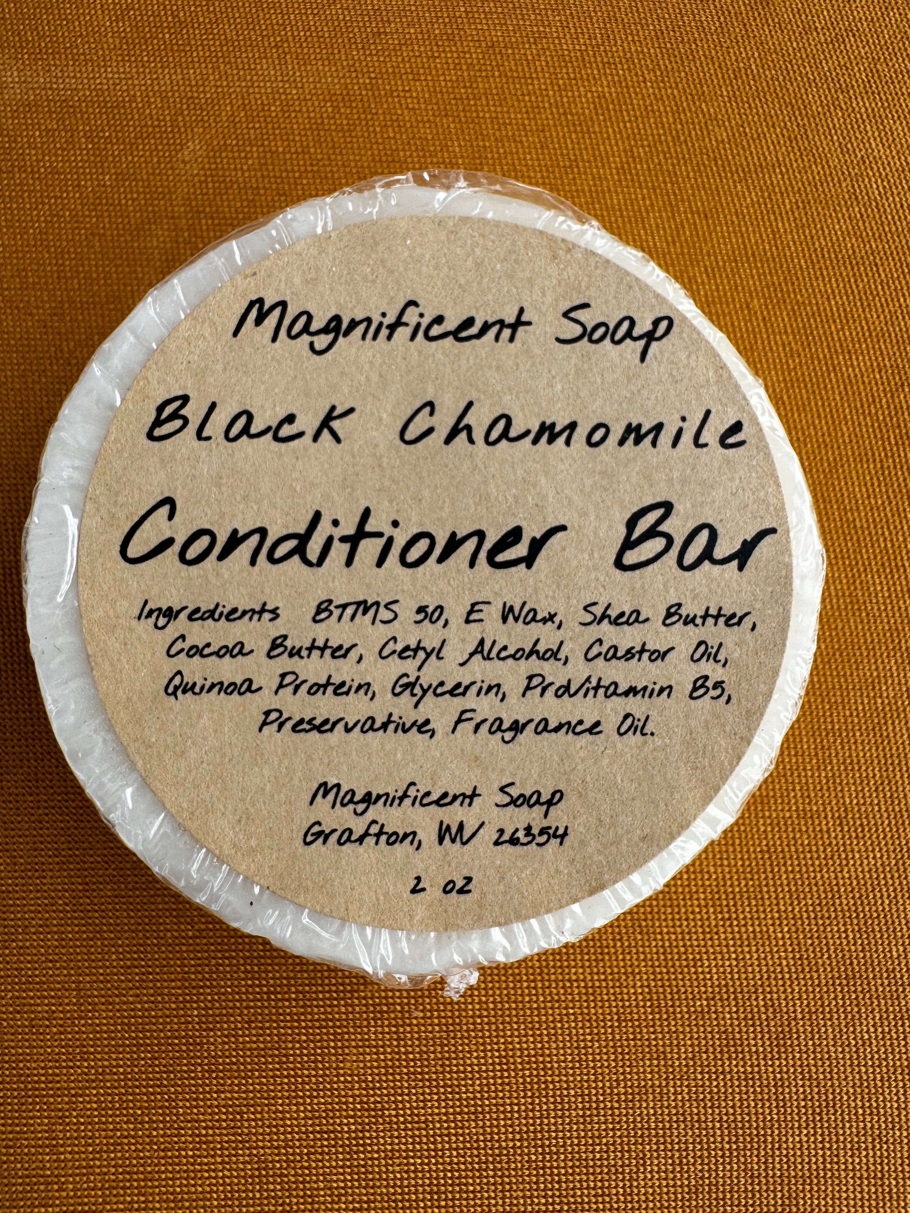 Black Chamomile Conditioner Bar