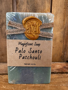 Palo Santo Patchouli  Bar Soap