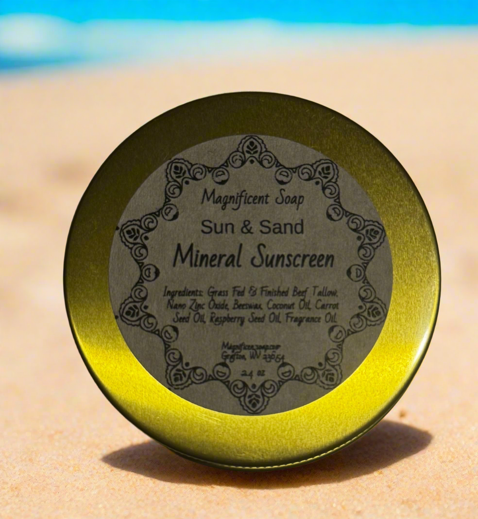 Tallow Mineral Sunscreen