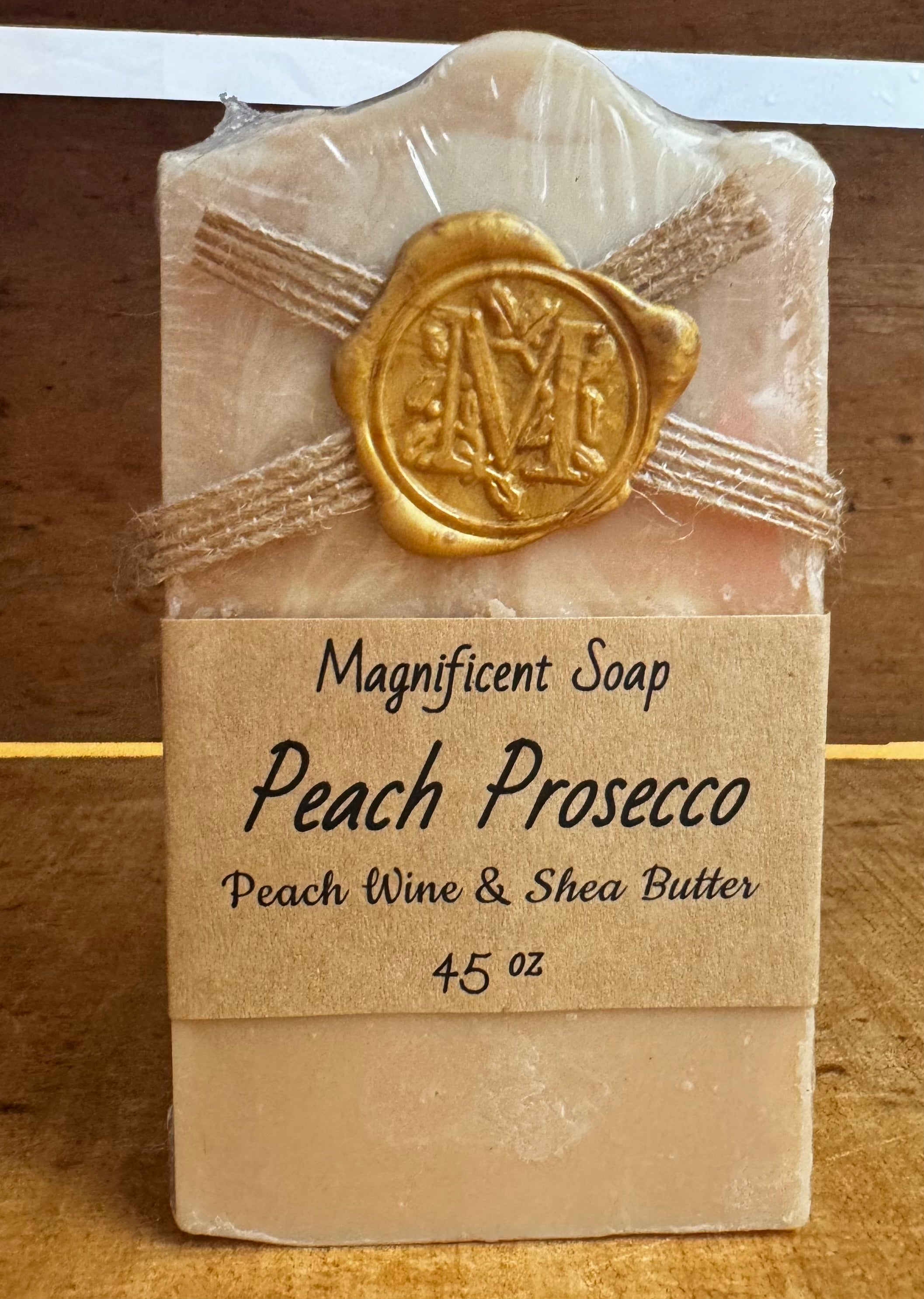 Peach Processo with Peach Wine Bar Soap