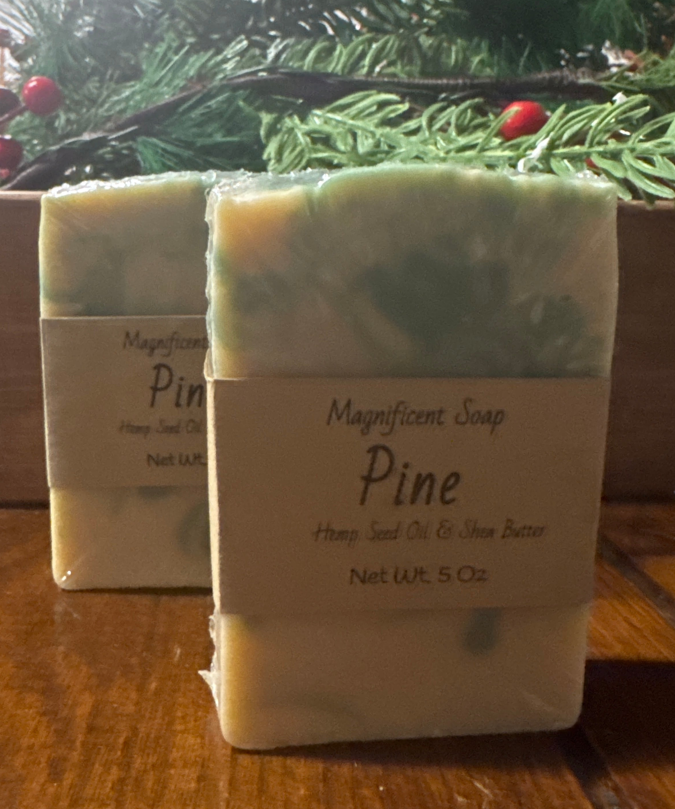Pine - Hemp Seed Oil Soap