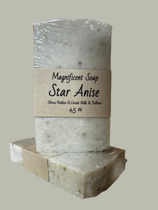 Star Anise Goat Milk & Tallow Bar Soap