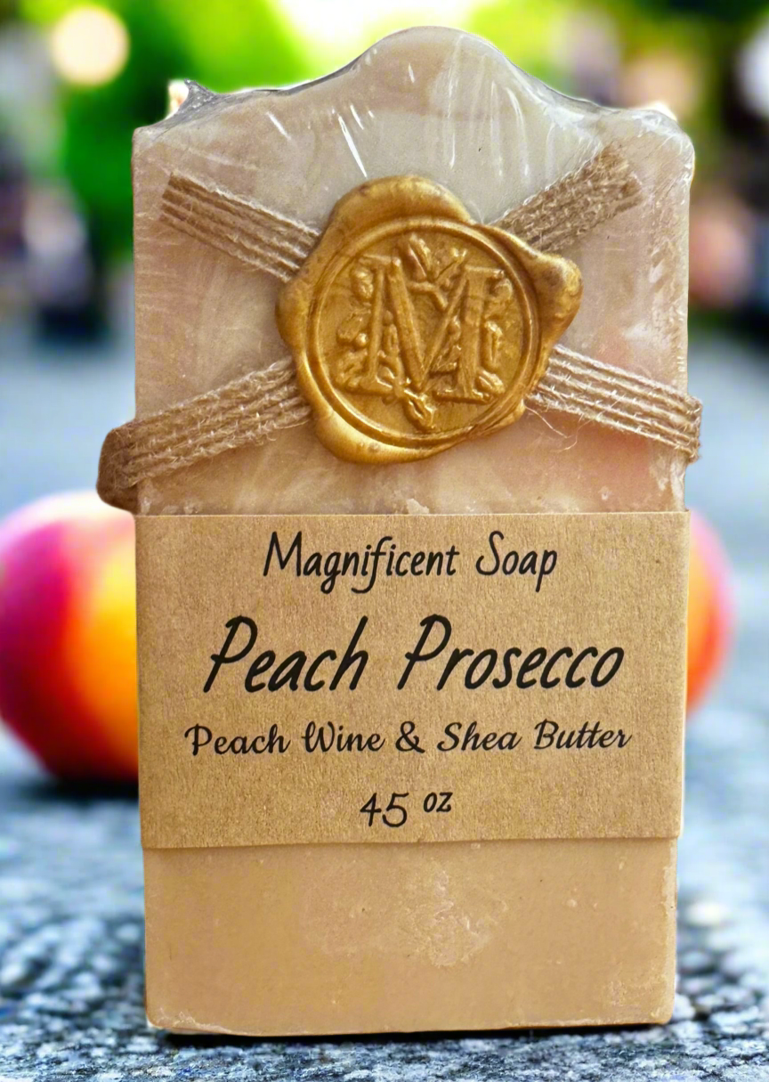 Peach Processo with Peach Wine Bar Soap
