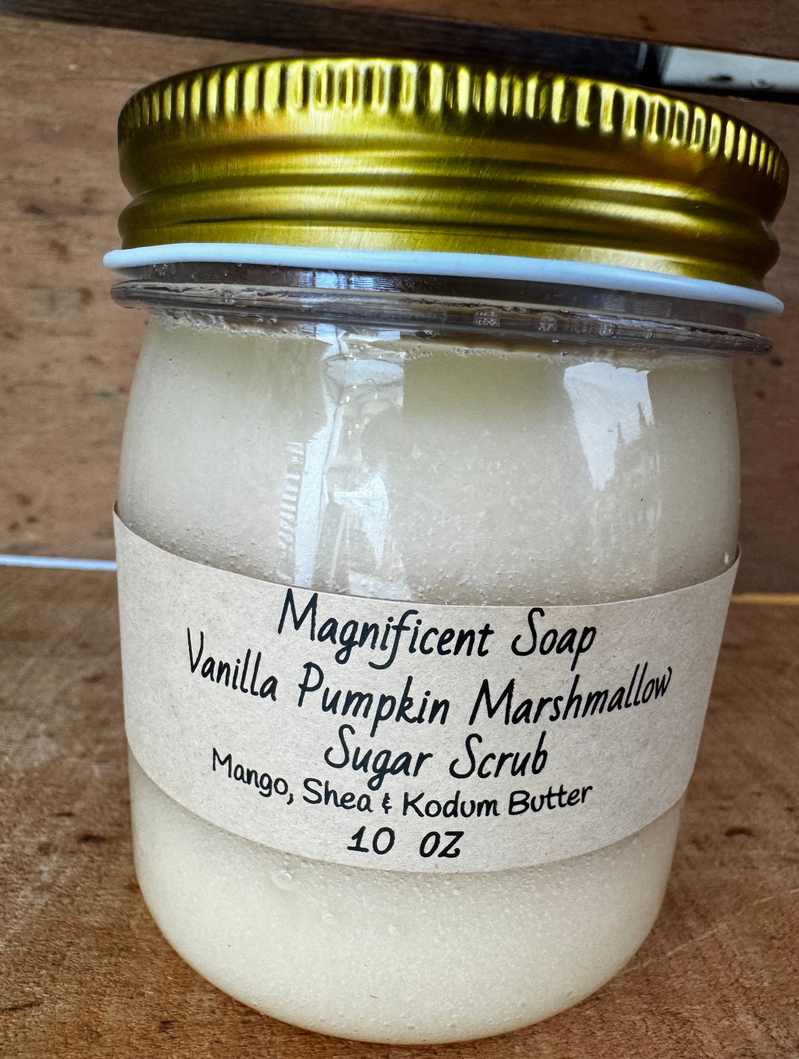 Vanilla Pumpkin Marshmallow Sugar Scrub