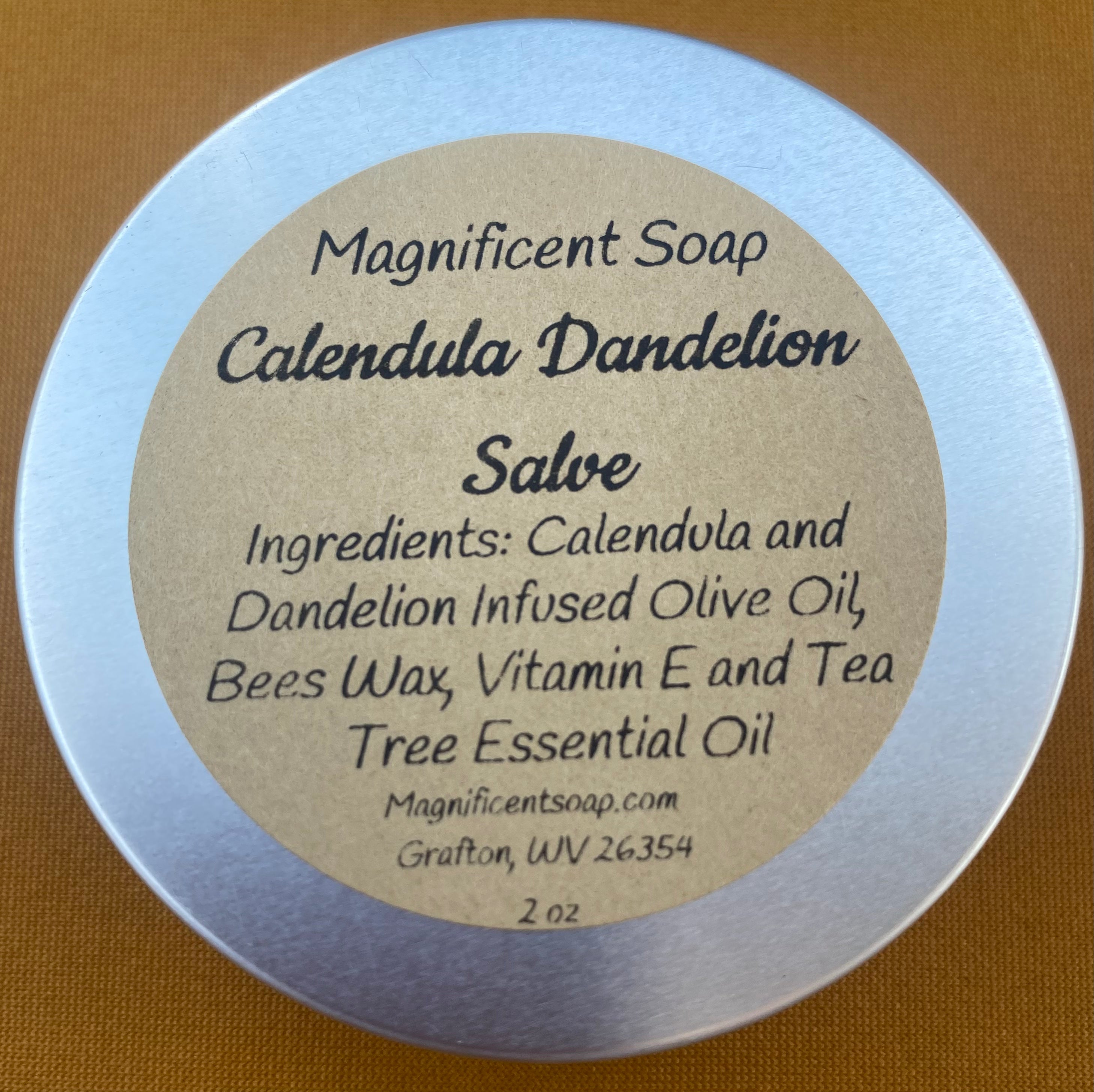 Calendula Dandelion Salve - Tea Tree