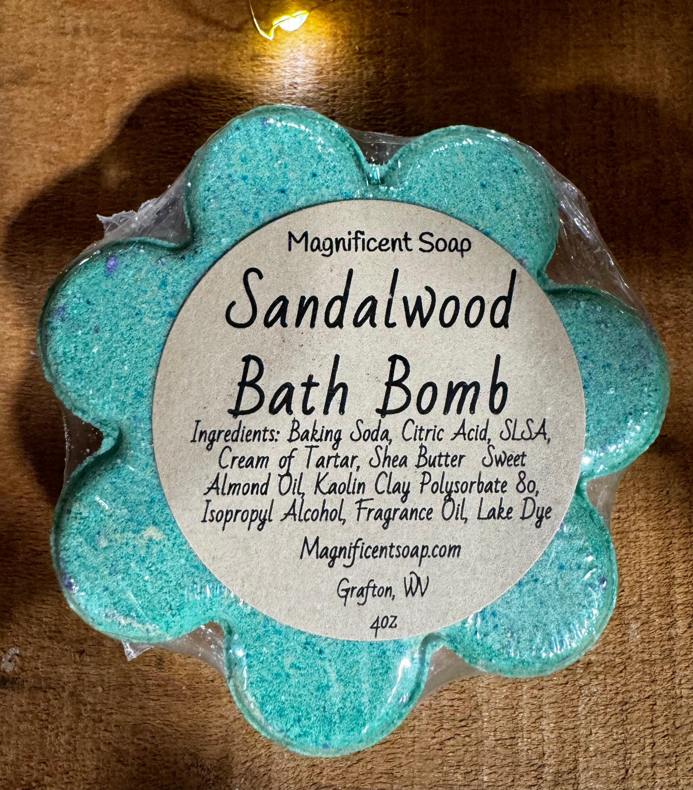 Sandalwood Bath Bomb