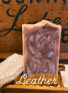 Leather  Bar Soap