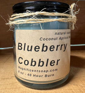 Blueberry cobbler - Candle