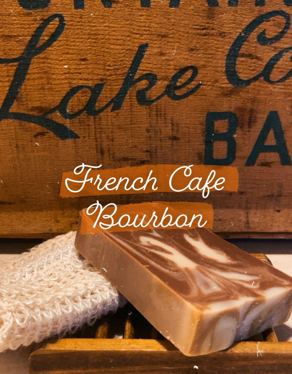 French Cafe Bourbon - Bar Soap