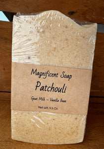 Patchouli Goat Milk with Vanilla Bean