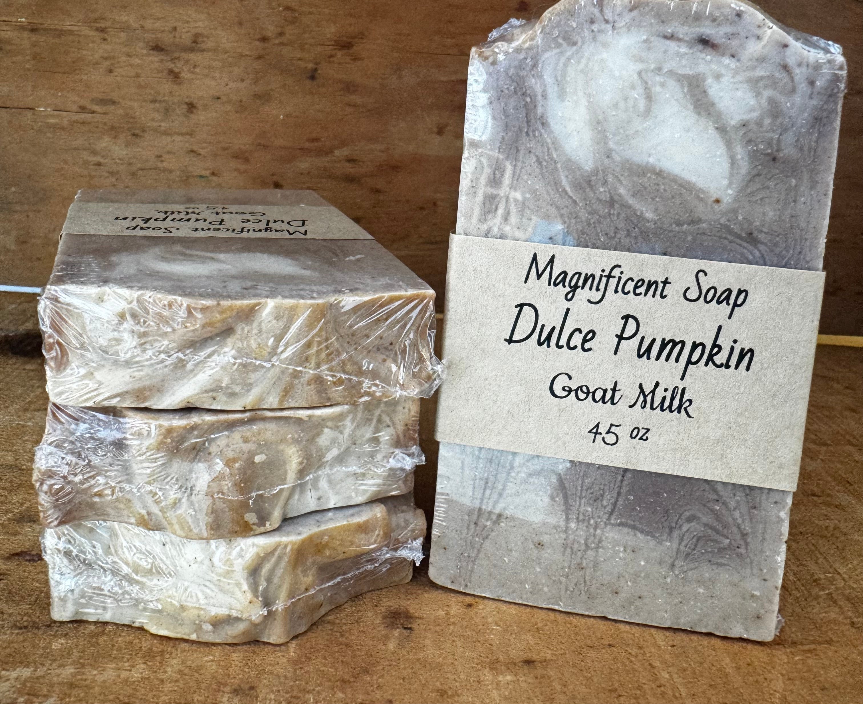 Dulce Pumpkin Goat Milk Bar Soap