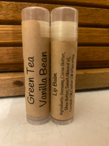 Green Tea Vanilla Bean Lip Balm