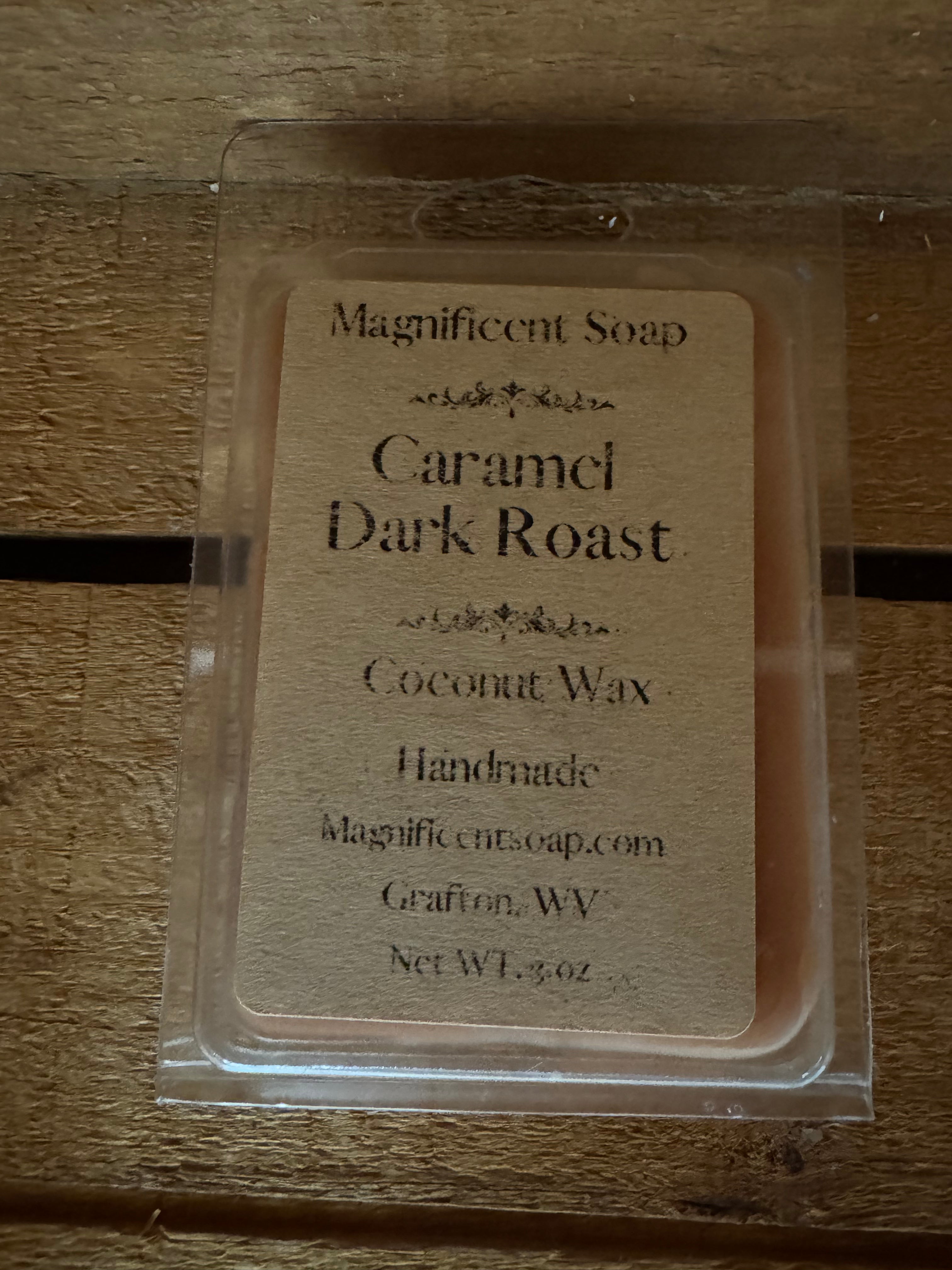 Wax Melt Caramel Dark Roast