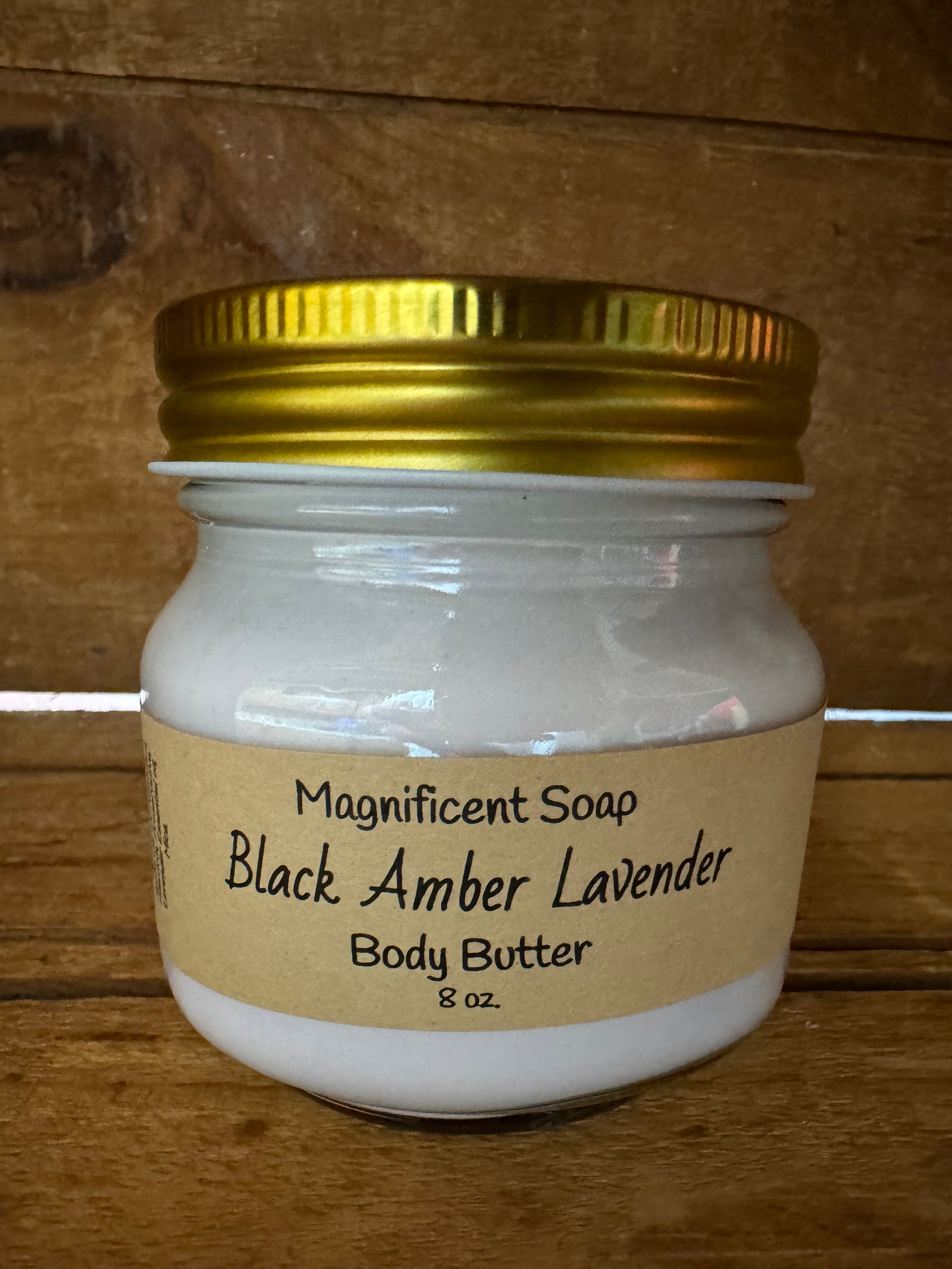 Black Amber Lavender Body Butter