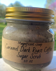 Caramel Dark Roast Coffee Sugar Scrub ~ Shea ~ Cocoa ~ Mango Butter